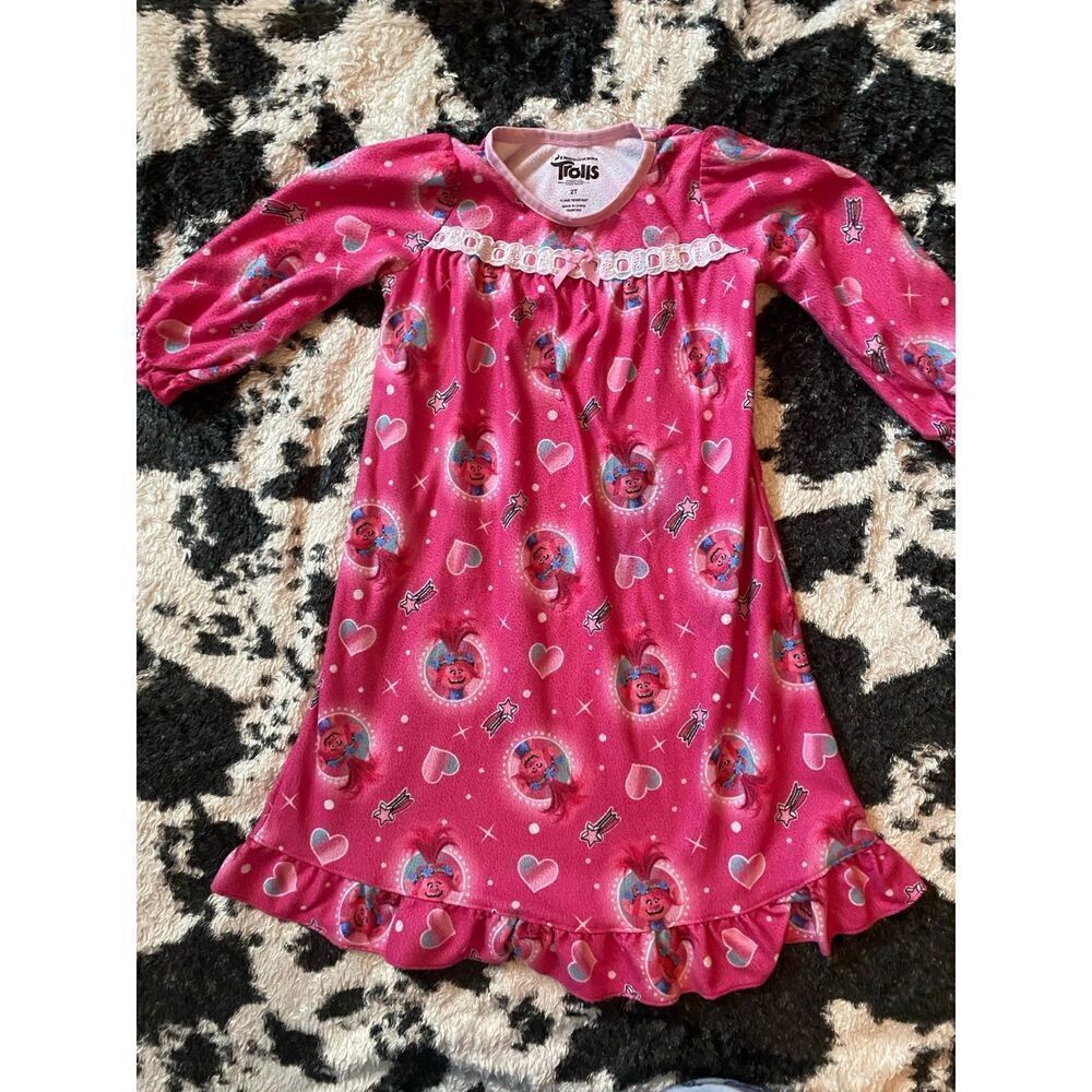 Dreamworks Troll Girls Pajama Nightgown size 2T